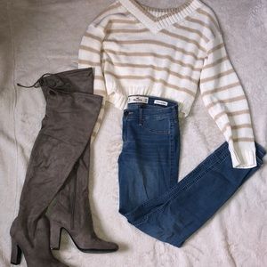 Low rise skinny jeans ✨